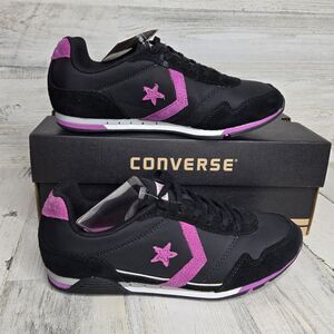 Converse 50624 Walking Shoe Black Tennis Comfort Sneaker Women Size 6 NEVER WORN
